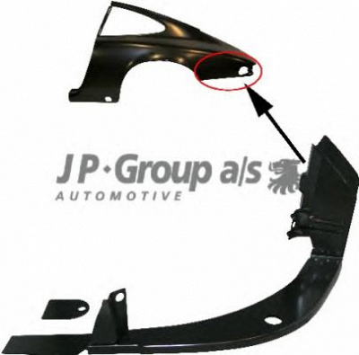 JP GROUP 1680600570 -  Крепление фонаря